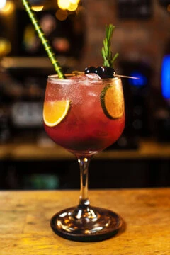 SODAS ARTESANALES BEBIDA CON FRUTOS ROJOS